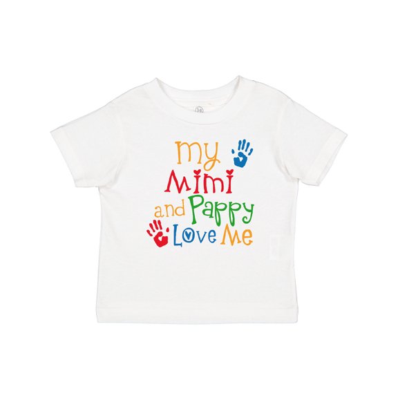 Inktastic Mimi and Pappy Love Me Boys or Girls Baby T-Shirt