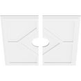 thumbnail image 2 of Embry Architectural Grade PVC Contemporary Ceiling Medallion 32"OD x 6"ID x 11"C - Two Piece, 2 of 11