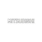 Genuine OE Mitsubishi Nameplate - MR108148T Fits select: 2014-2015 MITSUBISHI MIRAGE, 2011-2013 MITSUBISHI OUTLANDER SPORT