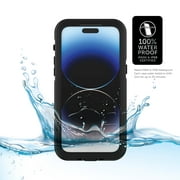 Body Glove Tidal Waterproof Phone Case for iPhone 14 Pro - Black/Clear