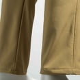 thumbnail image 3 of FRSASU Mens Winter Fleece Warm Cargo Pants Water Resistant Multiple Pockets Long Trousers Soft Shell Mountaineering Tactical Pants Khaki, 3 of 9