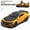 Yellow No box, variant on 1:32 Camaro Toys Car Model Sport Car Alloy Diecast Simulation Sound Light Vehicle For Boys Christmas Gift