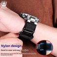 thumbnail image 4 of Correa de reloj de lona de nailon modificada G-SHOCK Casio 5544 MTG-B1000 G1000 Pulsera deportiva con eslabones de acero macizo GST B1000, 4 of 5
