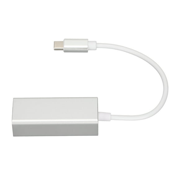 Ethernet Adapter, Plug And Play Smart Chips USB C Ethernet Adapter Widely Used Stable Fluent Transmission  For  S9 For  S8 For  Pro 100 MB