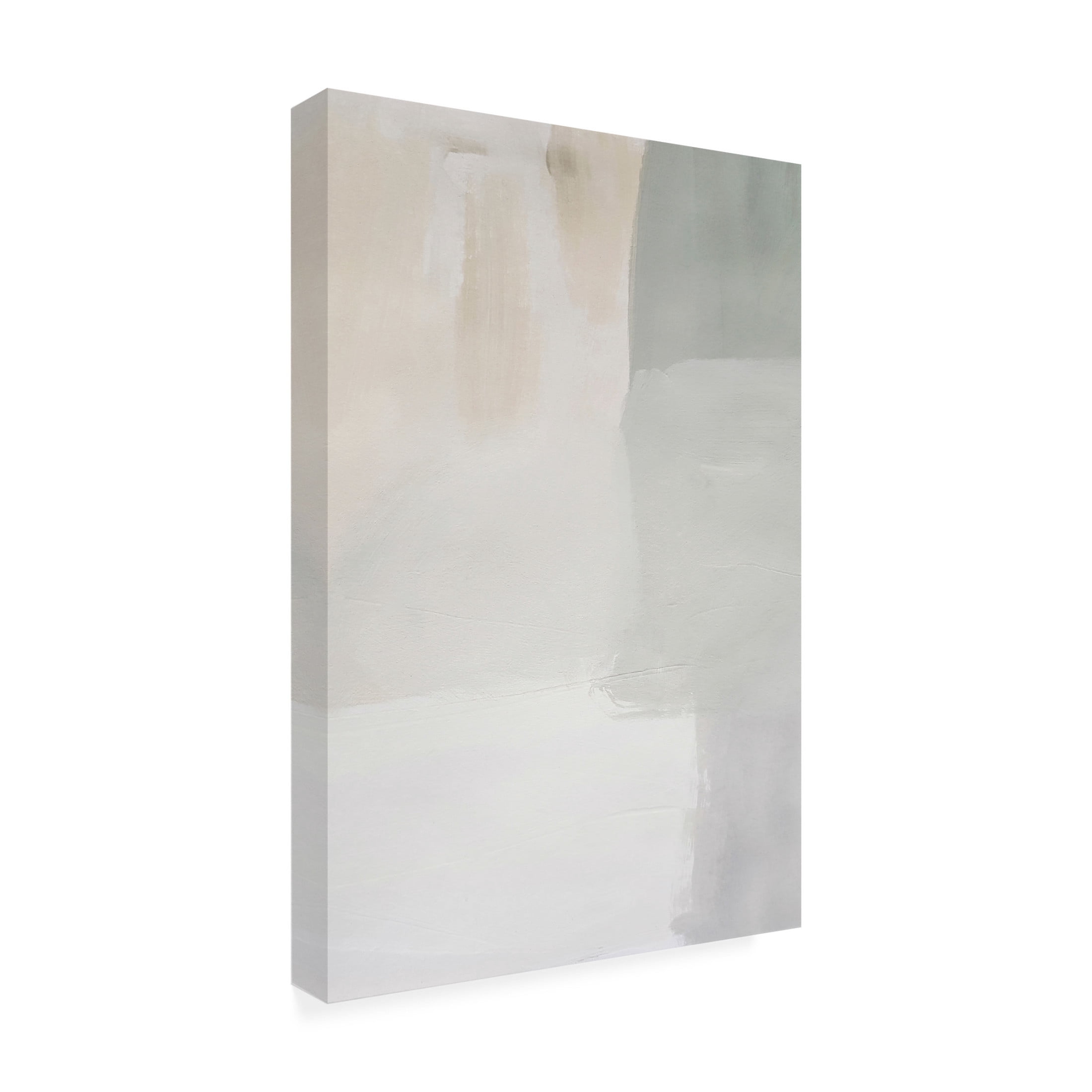 Canvas Wall Art - Incado 'Soft Abstract' Wall Art for Living Room, Bedroom, or Office Décor by Trademark Fine Art - 22 x 32 Inches