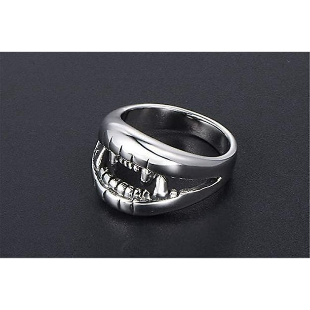 Shark mouth ring sale