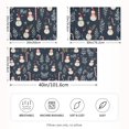 thumbnail image 2 of Yayeee Pillowcase Standard Size Set of 2 Satin Wrinkle Resistant Pillow Case, Jolly Snowman, 2 of 8