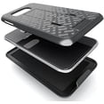 thumbnail image 5 of iPhone SE 3nd Generation Case 2022, iPhone SE 2020 Case, Holster Case, Shell & Holster Case with Built-in Kickstand, Swivel Belt Clip Holster for Apple iPhone SE 3rd Gen (2022) 8, 7, 6, 6s, 5 of 7
