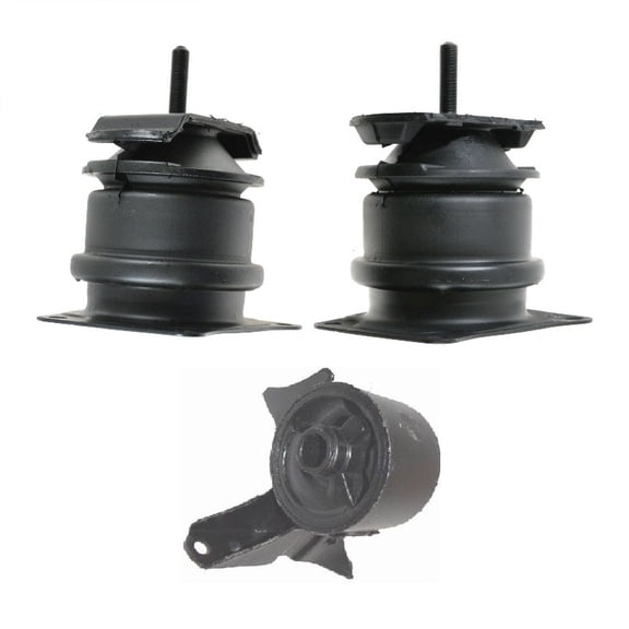 TRQ Front & Rear Engine Motor Mount Set of 3 Kit for Honda Accord 3.0 Acura 3.2 MTA71115 Fits select: 1999 ACURA 3.2TL