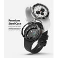 thumbnail image 4 of Ringke Bezel Styling Compatible with Samsung Galaxy Watch 4 Classic 42mm Bezel Ring Stainless Steel Adhesive Scratch Protection Cover Accessory - Black (42-02), 4 of 11