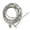 Silver, variant on Dodocool Jewelry Pearl Necklace Stereo Earphones with Microphone 3.5mm In ear Headphone Wired Headset Earbuds for Phone Girls
