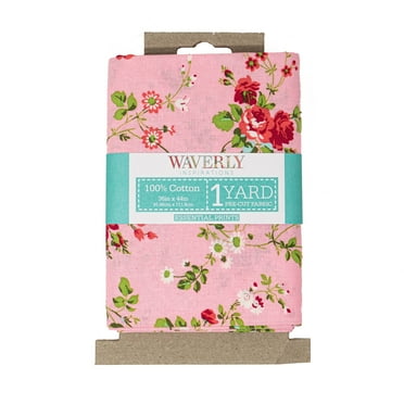 Waverly Inspirations, 100% Cotton, 44 Inch Wide, Sewing & Crafting, Vine Crntn, 1 Yard Cut Prints