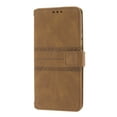 thumbnail image 3 of Dteck For Samsung Galaxy A13 4G,Hybrid Shockproof Wallet Detachable Wrist Strap Card Slot Holder Case Cover,Brown, 3 of 9