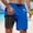 Blue@GC@, variant on Mens Swim Trunks With Stretch Liner Hawaiian Graphic Y2K Board Shorts for Men Elastic Waist Drawstring Lightweight Quick Dry Summer Beach Swim Shorts With Pocket