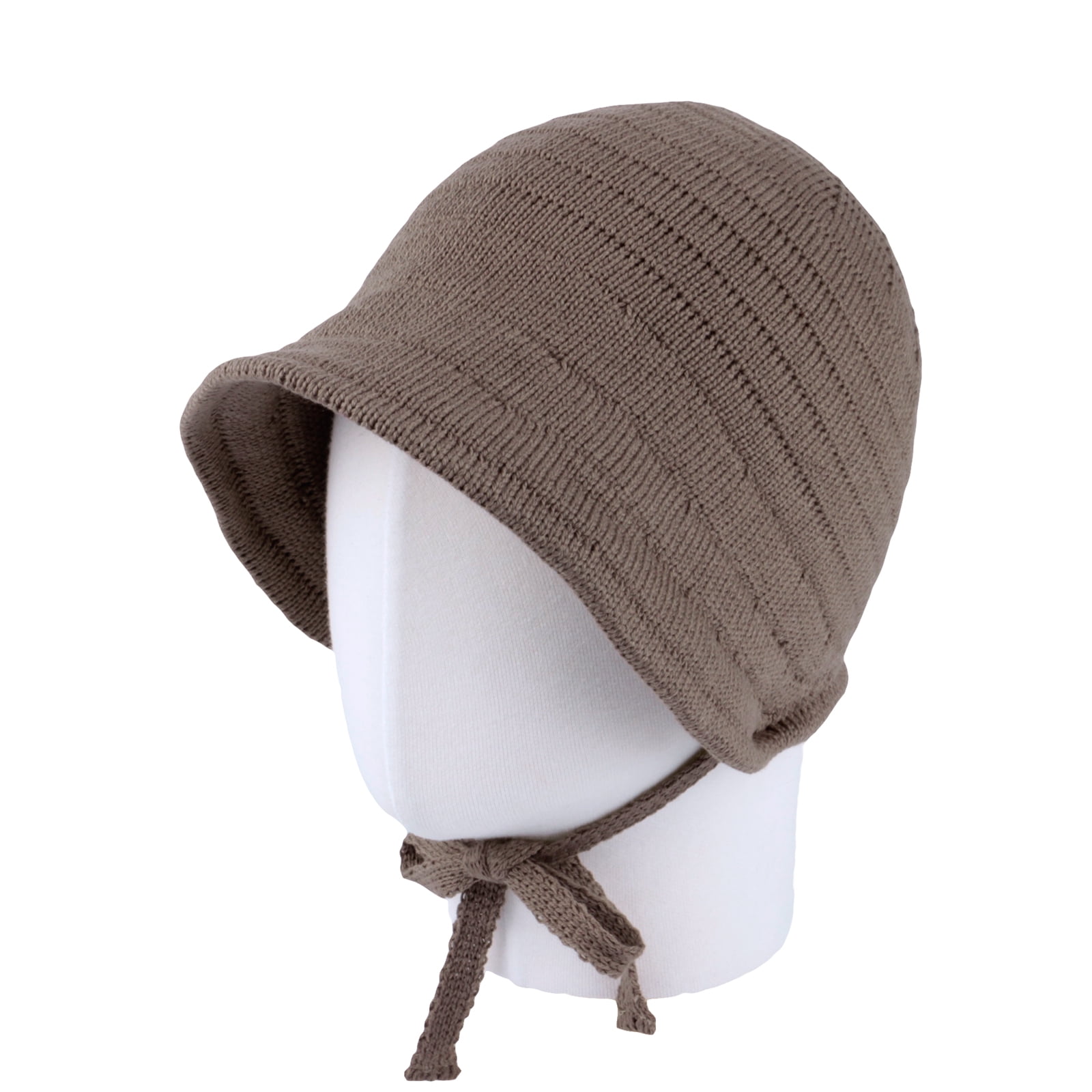 WITHMOONS Knit Beanie Hat Basic Winter Bucket Women Ear Flaps SLB1236