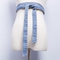 thumbnail image 5 of SIEYIO Trendy Self Tied Denims Waistband Adjustable Waist Belt for Women Clothing Accs, 5 of 17