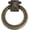 Green Bronze, variant on GUENG 10Pcs Black Ring Drawer Pull Knobs, Zinc Alloy Single Hole Ring Handles for Cabinet, Dresser, Bifold Door & Furniture Upgrade, Large Black