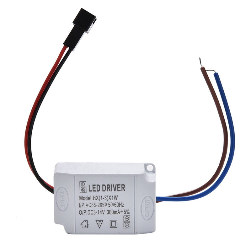 Uitmaken Bachelor opleiding geleidelijk LED Driver AC 120V/240V to DC 12V Transformer Power Adapter Home Converter  1W-3W - Walmart.com