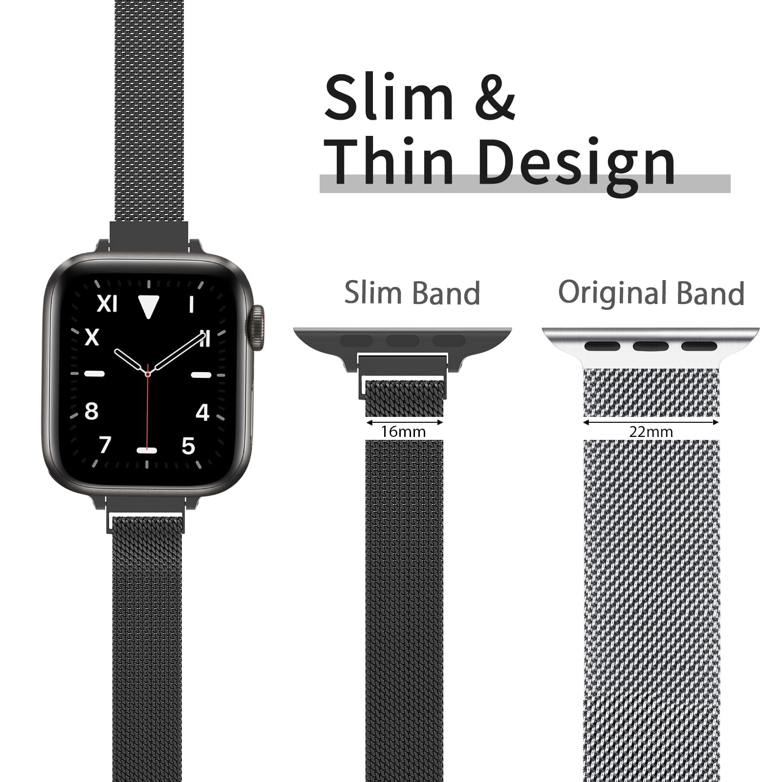 ARIZONA Apple Watch Band Fits Series 9 8 7 6 Ultra SE 1 2 3 
