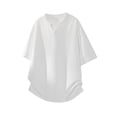 thumbnail image 2 of Maean Men Loose Tshirts Oversized Short Sleeve Baggy Tee Summer Casual Plain Shirts Clothes M-5XL, 2 of 6