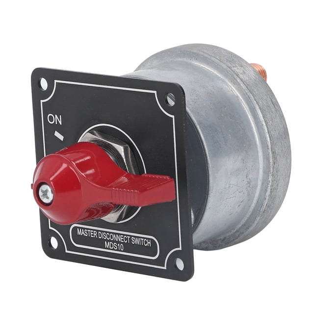 Interruptor maestro de desconexión de batería con manija, 2,5 pulgadas Interruptor maestro de desconexión de batería con manija Interruptor maestro de desconexión de batería Valor excepcional