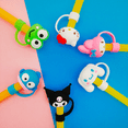 thumbnail image 4 of DONNGZAE 6Pcs Sanrio Straw Cover Cap for Stanley Cup 40oz/30oz Tumbler, 10mm Reusable Drinking Straw Topper Accessories, Portable Silicone Protector Plugs Decorations Gifts SLO526-0257, 4 of 5