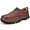 Brown, variant on Men's Supportive Slip-On shoes- Imitation leather Comfortable Walking Shoes with Anti-Slip Sole for Driving & Casual Wear