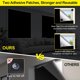 thumbnail image 3 of Cortinas opacas FADOTY 100% opacas, 300 x 145 cm, para dormitorio, 3 of 7