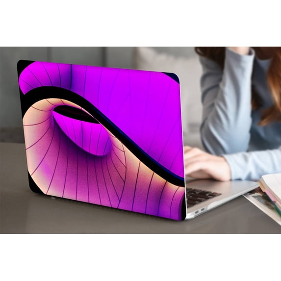 KSK KAISHEK Hard Shell Case Cover Only for 2022.0 Release MacBook Air 13.6" m2 with Retina Display Type C Model: A2681 Purple series 0313