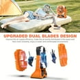 thumbnail image 6 of Roykaw Rechargeable Camping Fan w/LED, 20000 mAH Battery Fan, 36 Hrs Work, Cordless Remote Control, 6 of 9