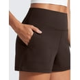 thumbnail image 4 of CRZ YOGA  Butterlift Linerless Shorts for Women 3" High Waisted Yoga Casual Lounge Workout with Pockets, 4 of 4