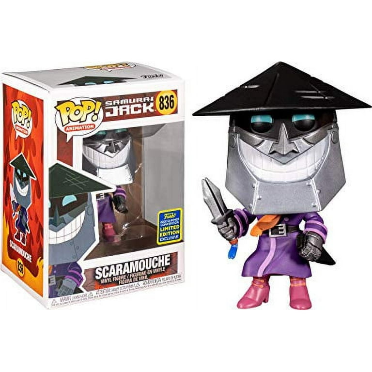 Funko POP! Animation Samurai Jack Scaramouche #836 Exclusive Funko POP! Animation Samurai Jack Scaramouche #836 Exclusive
