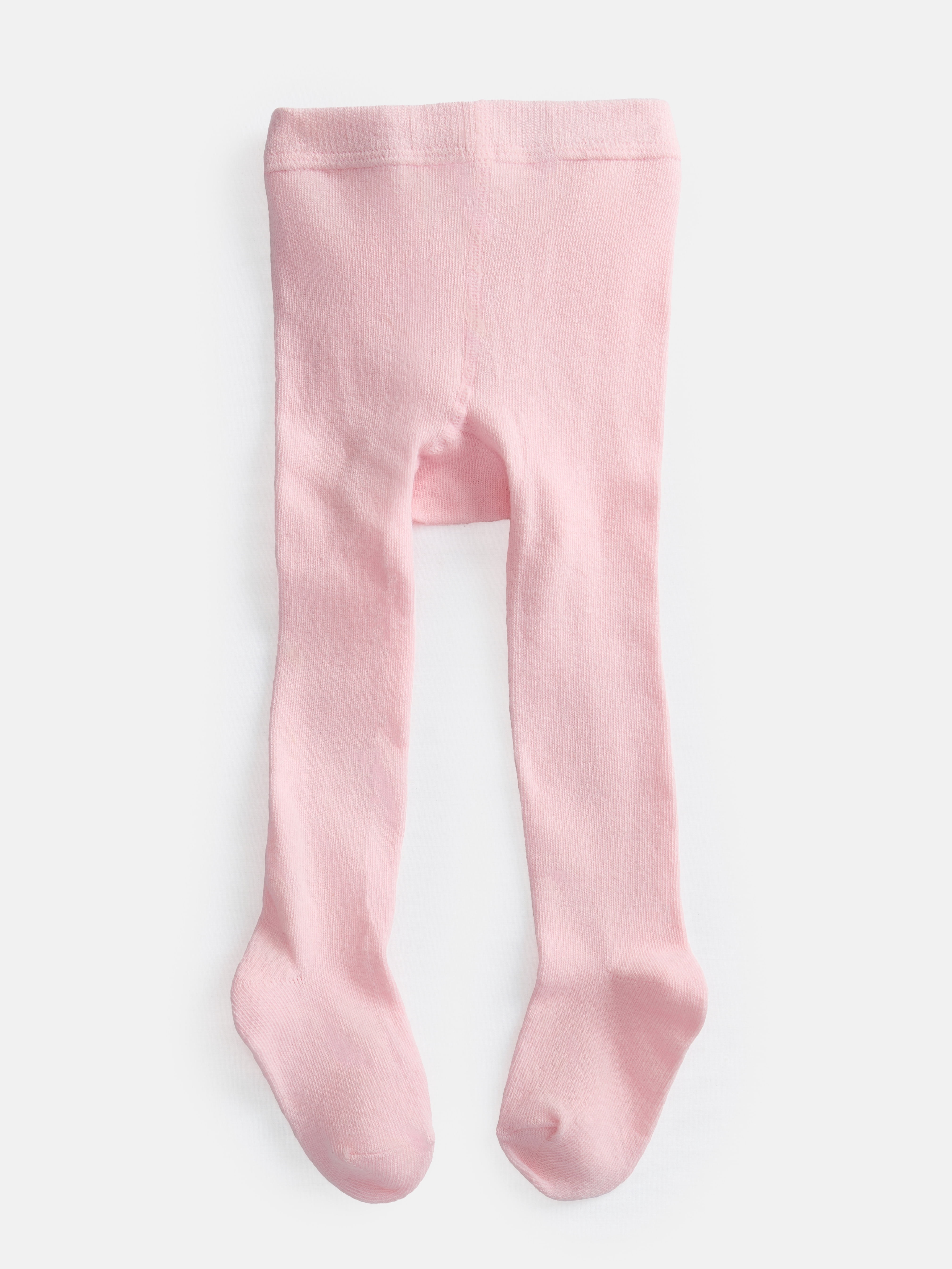 Wonder Nation Baby & Toddler Girls Flat & Ribbed Cotton Tights, 2 Pack, 0M-5T