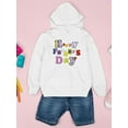 thumbnail image 3 of Happy Father's Day Text Hoodie Juniors -Image by Shutterstock,  Small, 3 of 4