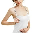 thumbnail image 2 of Women's Nursing Tank Tops Classic Maternity Breastfeeding Camisole with Built in Shelf Bra, 2 of 8