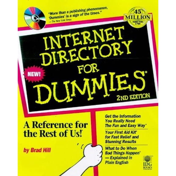 Pre-Owned Internet Directory for Dummies (Paperback) 0764504363 9780764504365