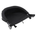 thumbnail image 4 of Reposapiés extensible para cochecito de bebé, asiento extendido, negro, transpirable, fácil de instalar, resistente, accesorio de soporte para pies, 4 of 8