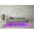 thumbnail image 3 of Ahgly Company Indoor Rectangle Oriental Purple Industrial Area Rugs, 6' x 9', 3 of 4