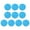 Blue, variant on Joernso 10Pcs Face Sponge Reusable Round Absorbent Compressed Natural Makeup Removal Exfoliating SPA Face Cleansing Cellulose Sponge Kit