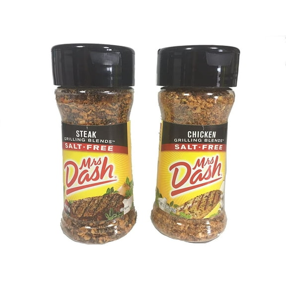 Mrs. Dash Salt Free Grilling Blends 2 Pack - (1) Chicken and (1) Steak