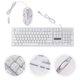 thumbnail image 5 of GOOHOCHY 1 juego de teclado y ratón con suspensión USB para juegos, kit de teclado y ratón mecánico, 5 of 8