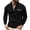 Black, variant on TIANZEN Men's Spring And Summer Daily Casual Patchwork Checkered Lapel Long Sleeved Top Mens Colla Shirt