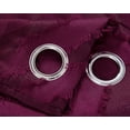thumbnail image 3 of Olivia Gray Ariana Clipped Doily 38 x 84 in. Single Grommet Curtain Panel in Burgundy, 3 of 7