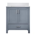 thumbnail image 3 of Jacques 30 in. W x 22 in. D Dark Grey Bath Vanity and Cultured Marble Top, 3 of 8