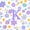 Purple K, variant on Meiyoeat Spring Daisy Floral Twin Bedding for Women Girls, Cute Initial M Letter Duvet Cover Set, Lavender Purple, Reversible, 1 Duvet Cover and 1 Pillowcase (No Comforter)