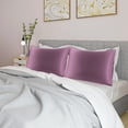 thumbnail image 2 of Unique Bargains Luxury Satin Pillowcase Cool Silk Pillow Case Cover, 2 of 9