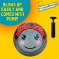 thumbnail image 2 of Animal Playground Balls 8.5" (3 Pack) W Pump - Great for Dodgeball, Kick Ball, Indoor Outdoor Games Accessories, Gaga Ball, School Supplies, Yoga, Sports, 2 of 5