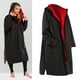 thumbnail image 2 of Chaqueta de surf Robe Chaqueta Negro Rojo M Sunnimix Cambio de chaqueta de robo, 2 of 8
