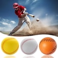thumbnail image 2 of Wmool 5 Pack Foam Baseballs Softballs Foam Training Ball for Kids Beginners, 9 inch Practice Baseballs Tballs, Safe Throwing, Catching and Batting Practice, 2 of 8