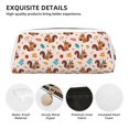thumbnail image 5 of Goofa Forest Squirrel Nuts Pattern Leather Pencil Case, Pencil Pouch, Pencil Bag, Pen Case, Pen Pouch, Pen Bag, Pencil Pouches, Pencil Bags,College Pencil Case, 5 of 7